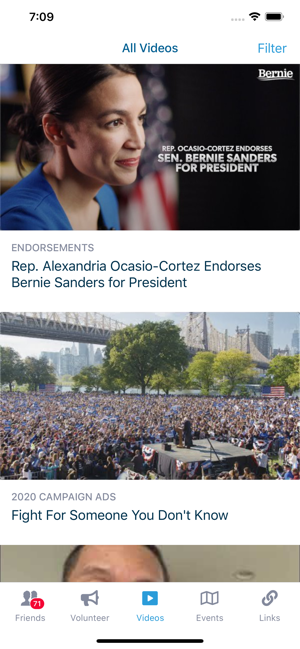 BERN: Official Bernie 2020 App