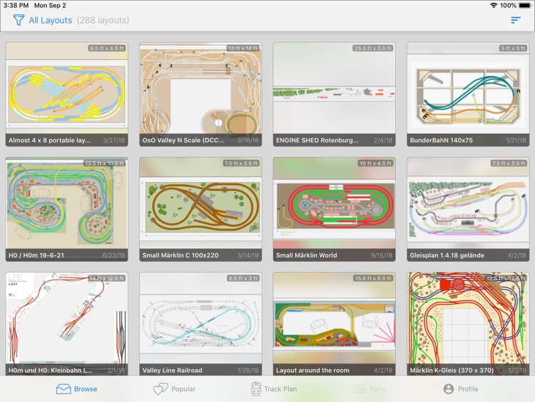 Train Layouts
