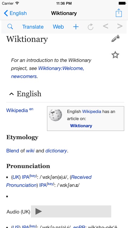 Wiktionary Reader