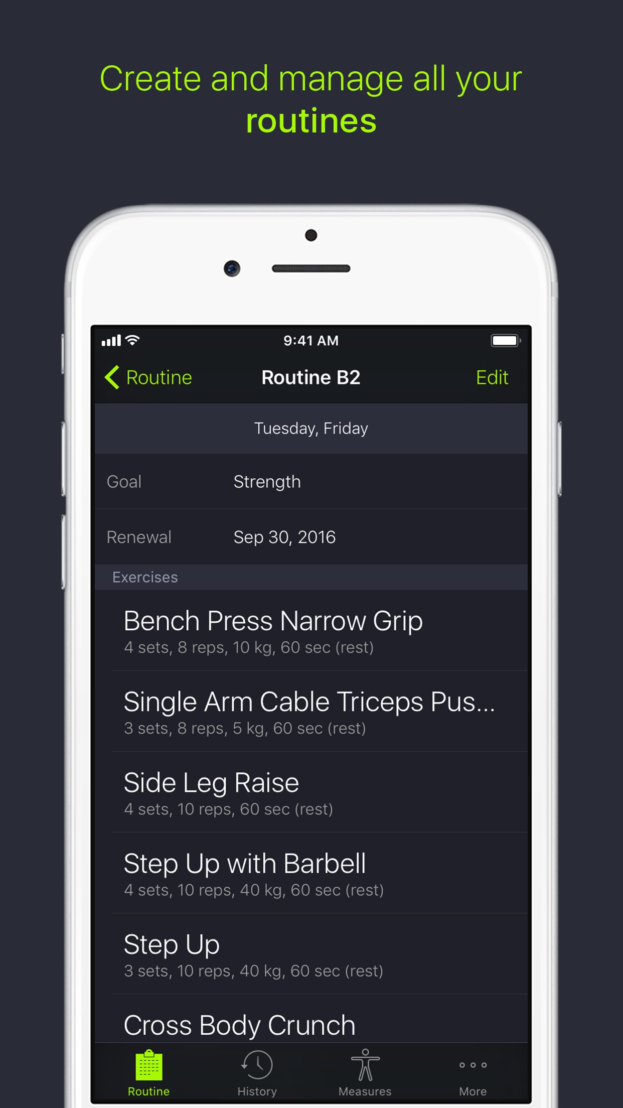 Screenshot do app SmartGym: Gym & Home Workouts