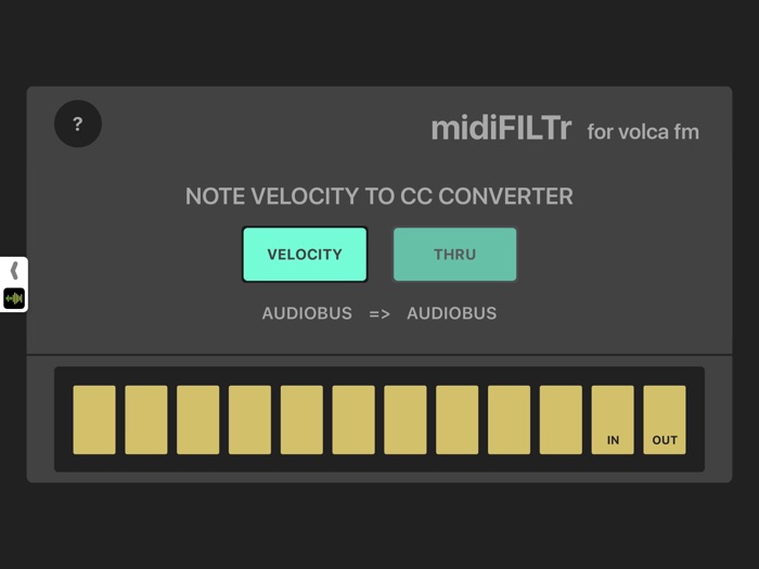 midiFILTr-VF for Volca FM