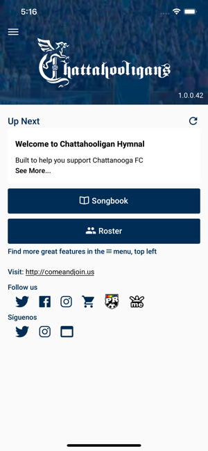 Chattahooligan Hymnal