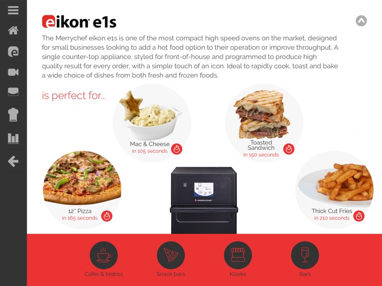 Merrychef® eikon® Simulator screenshot-4