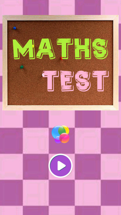 Maths Test screenshot 1