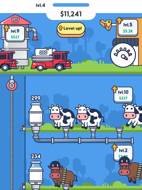 Milk Factory на iPad