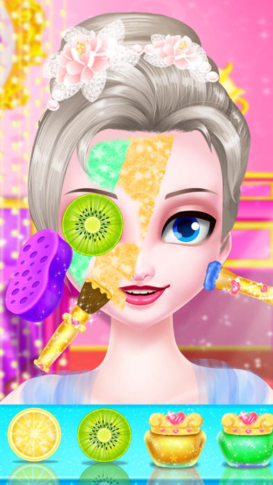 How to cancel & delete Make Up Salon - Angela Princess dress up from iphone & ipad 4