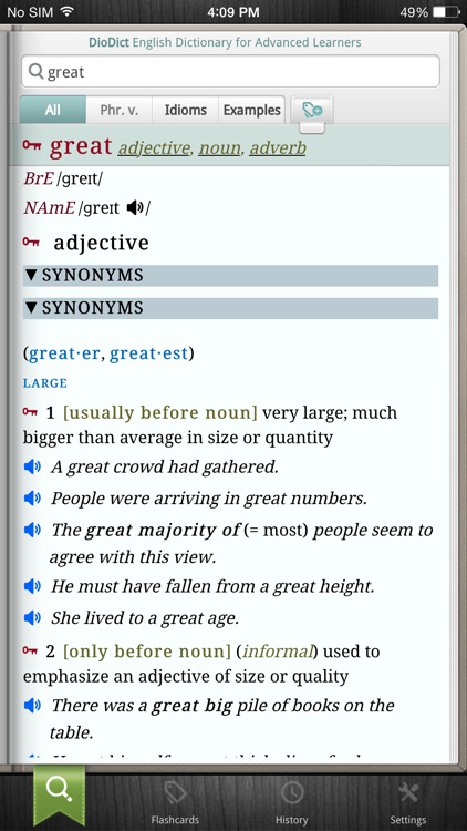 DioDict4 English Advanced Dict screenshot-3