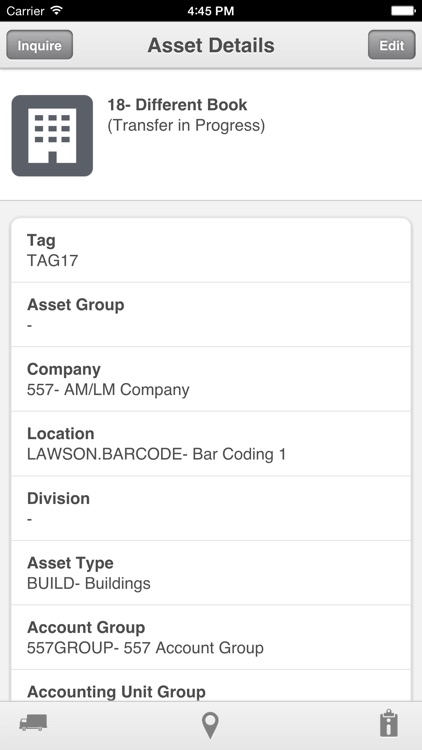 Infor Lawson Mobile Assets screenshot-3