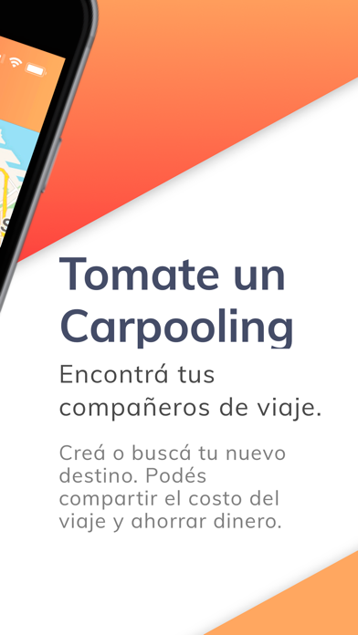 Tomate Carpooling screenshot 2