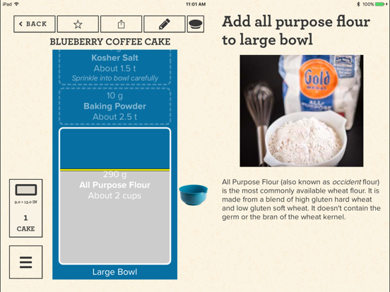 Perfect Bake: Interactive Recipe App screenshot