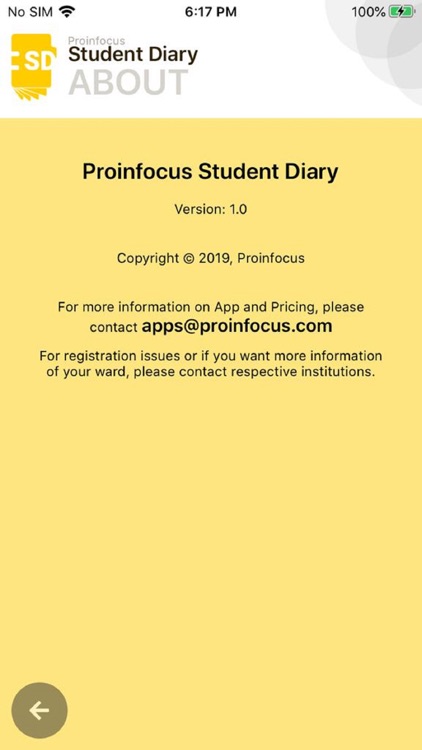 Proinfocus Student Diary screenshot-3