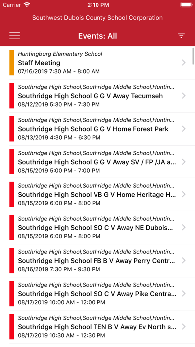 How to cancel & delete Southwest Dubois County School from iphone & ipad 3