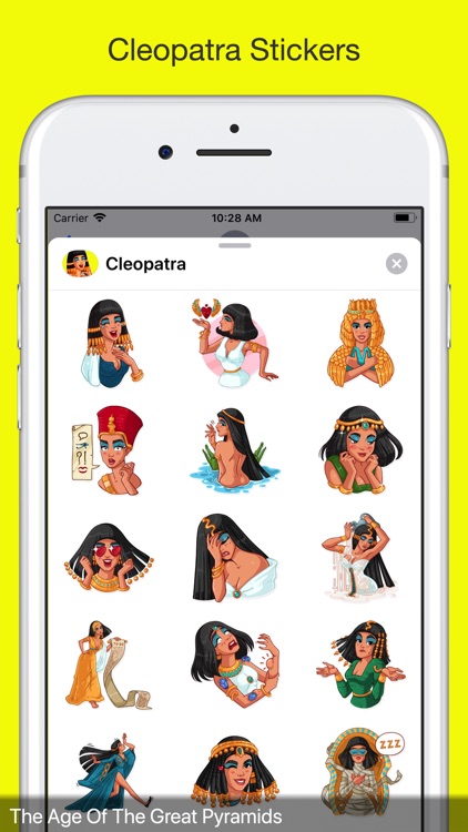 Cleopatra Stickers