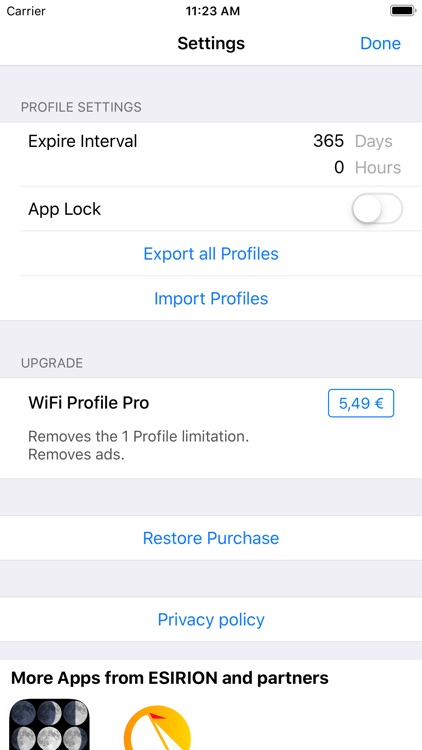 WiFi Profile screenshot-3