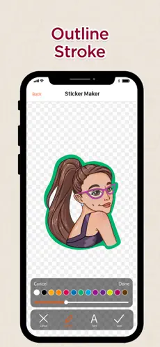 Captura de Pantalla 3 Sticker Maker+ Create Stickers iphone