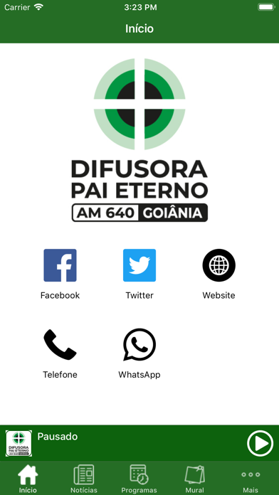 Rádio Difusora Goiânia screenshot 2