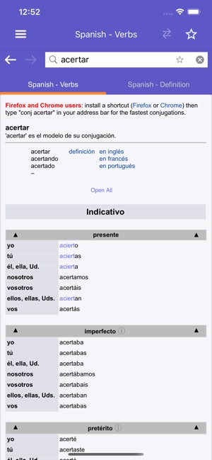 WordReference Dictionary on the App Store