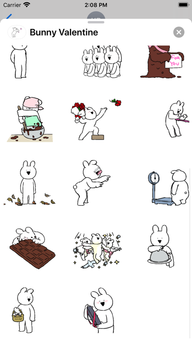 Bunny Valentine Animated screenshot 2