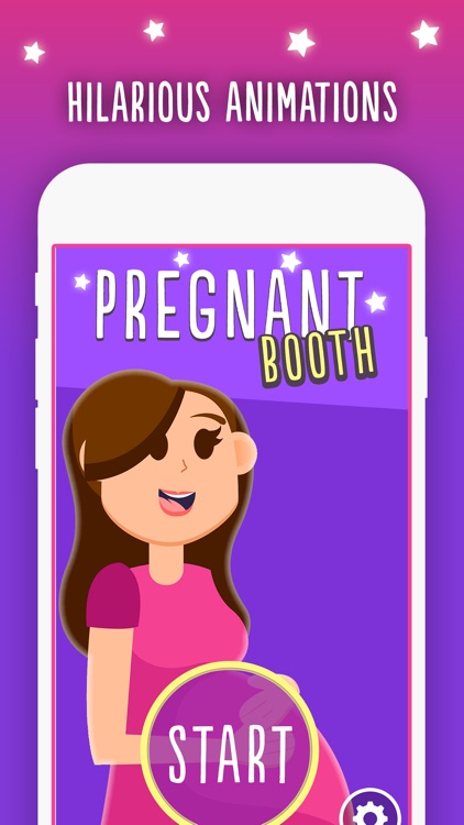 Pregnant Booth Photo Effects