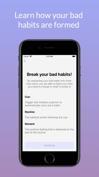 Vana: Break Bad Habits