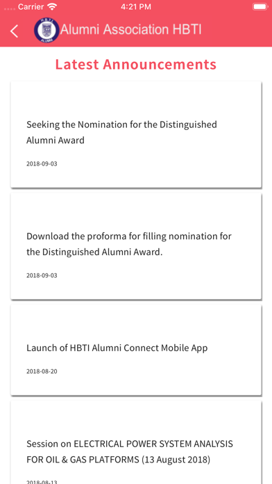 HBTI Alumni Connect screenshot 4