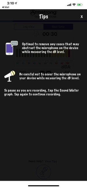 Armstrong Sound Level Meter