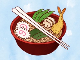 Combine your love for food and culture with over 20 colorful stickers