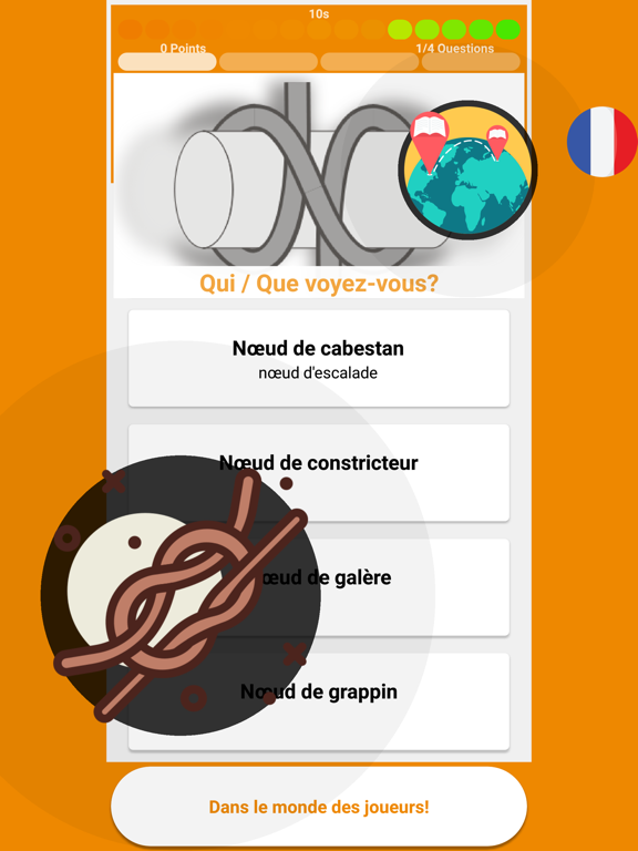 Screenshot #6 pour Noeuds Quiz Jeu 2019