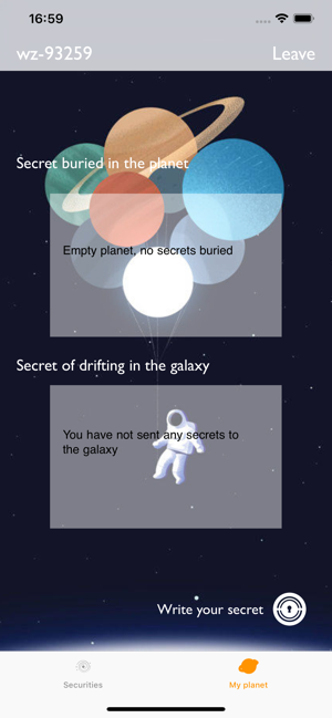 Secret Planet - Galaxy hole(圖5)-速報App