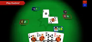 Euchre 3D Pro - Screenshot 1