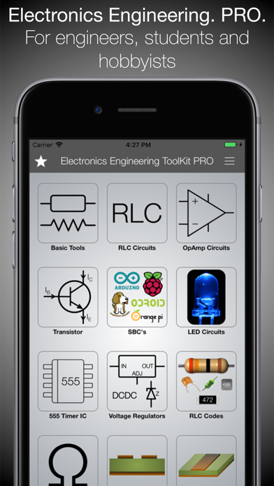 Electronics Engineering ToolKit Pro Screenshot 1