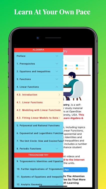 Learn Algebra & Trigonometry