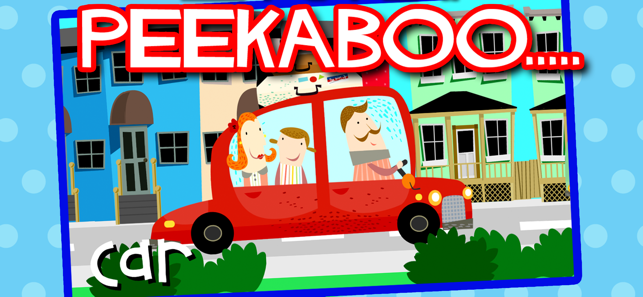 Peekaboo Vehicles for Kids