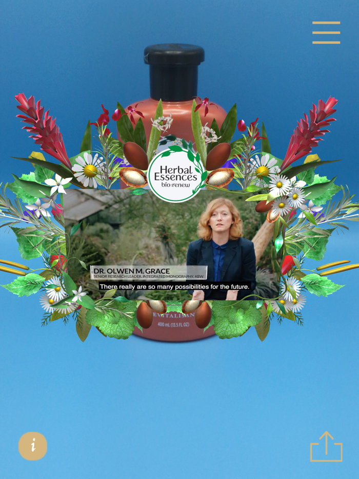 Herbal Essences AR Experience