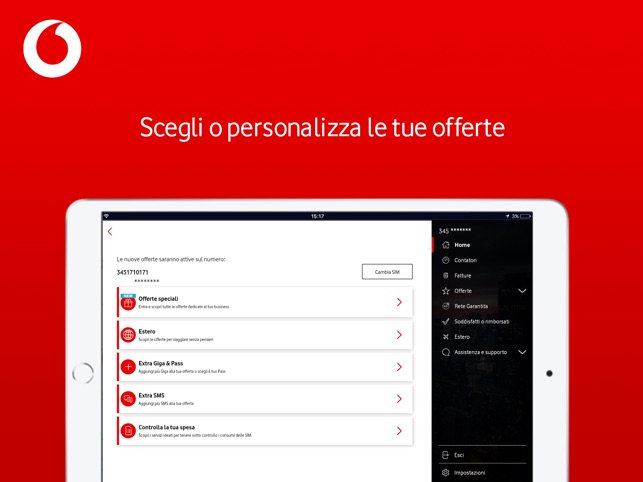 CONTATORI VODAFONE SCARICARE