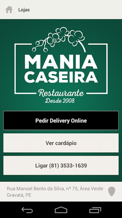 Restaurante Mania Caseira