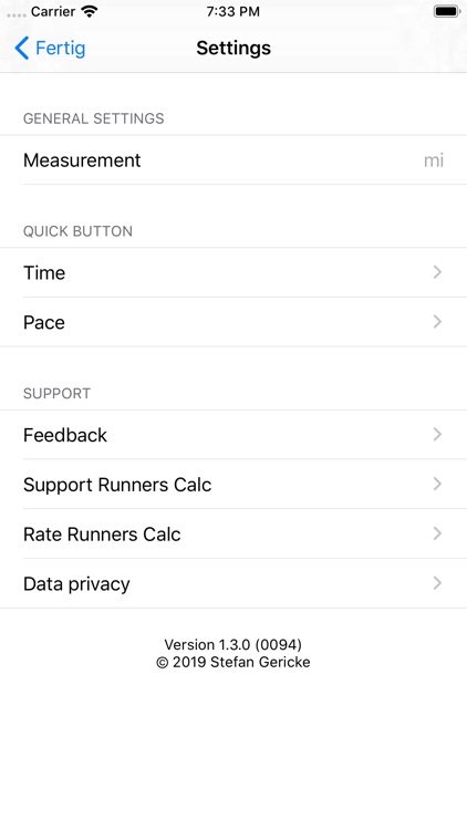 Runners Calc screenshot-3