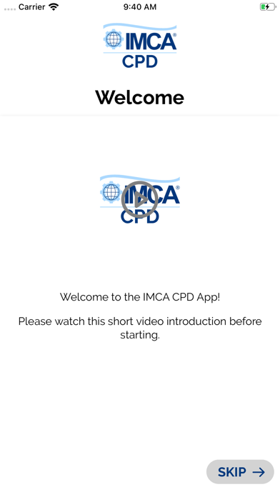 IMCA CPD screenshot 2
