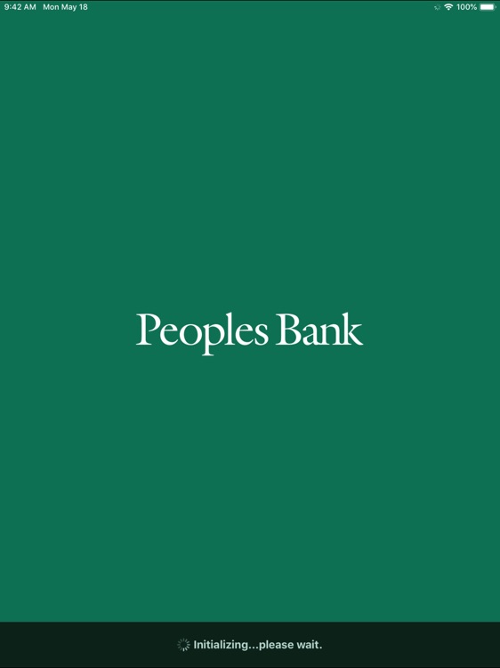 Peoples Bank (WA) for iPad