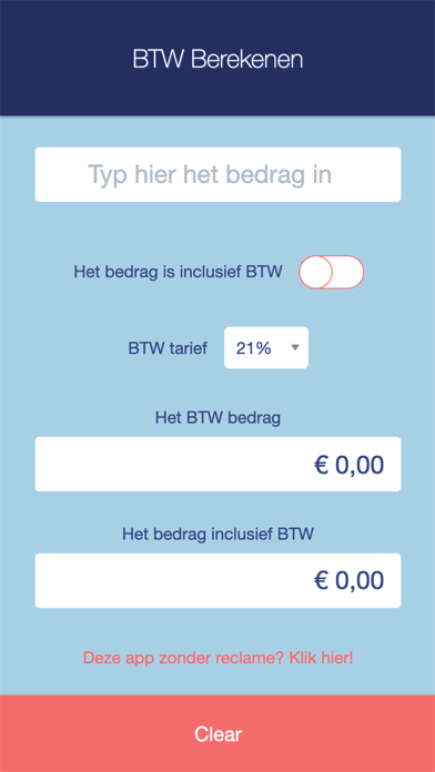 How to cancel & delete Btw Berekenen App from iphone & ipad 1