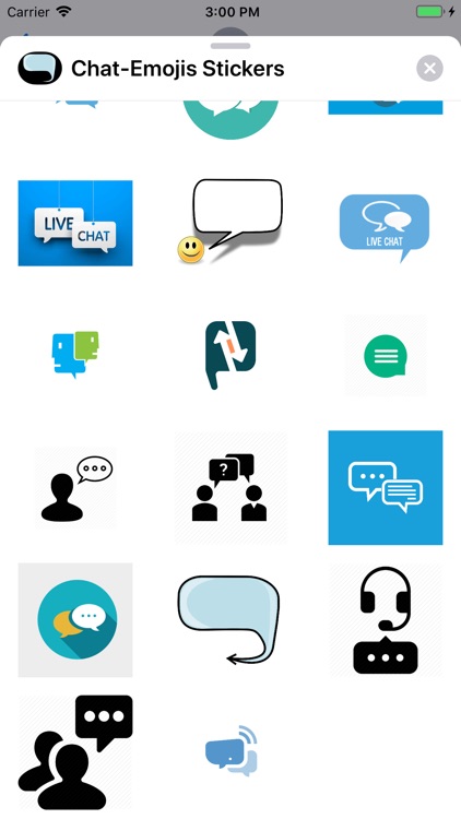 Chat-Emojis Stickers