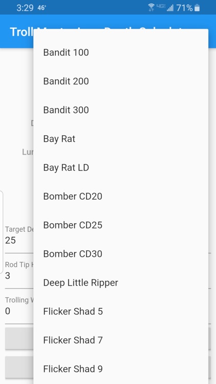 Trolling Depth Chart For Stripers