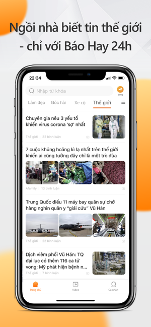 Báo hay 24h-Xem phim, đọc báo(圖4)-速報App