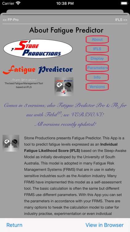 Fatigue Predictor screenshot-5