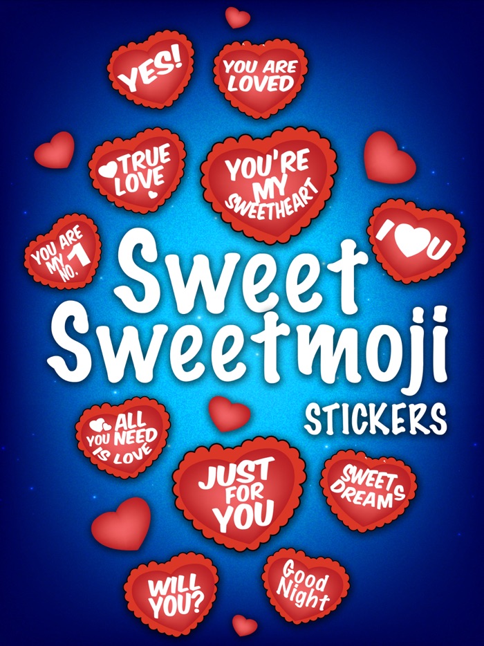 Sweet Sweetmoji Stickers