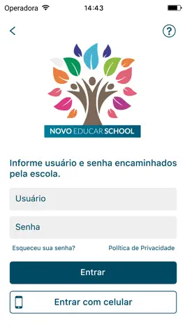 Game screenshot NOVO EDUCAR SCHOOL apk