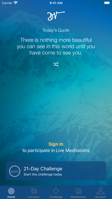 How to cancel & delete Dhyan Vimal Online Meditation from iphone & ipad 2