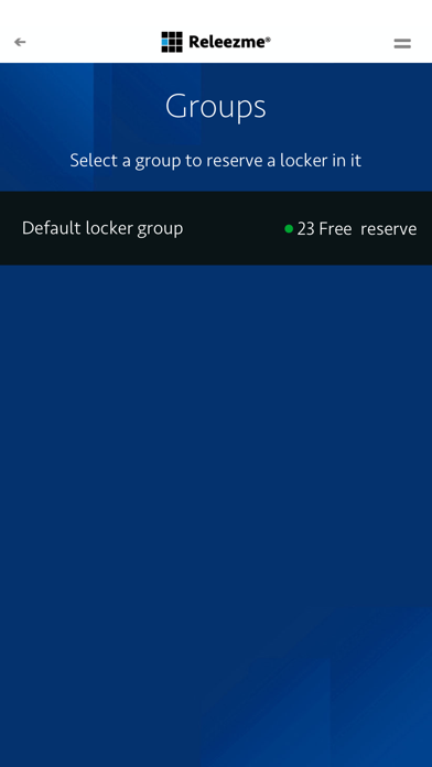 Releezme Locker App screenshot 2