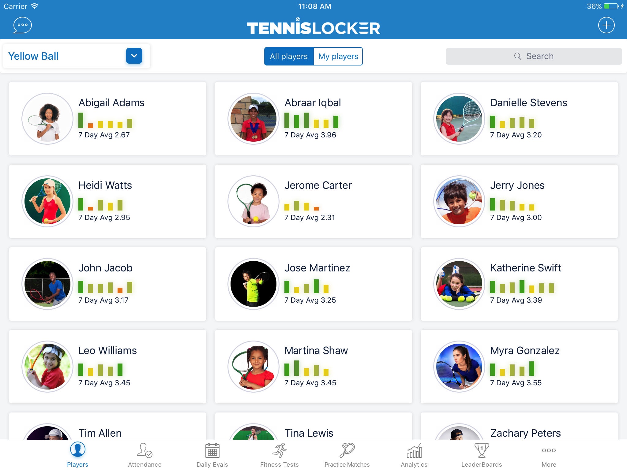 Tennis Locker Pro screenshot 2