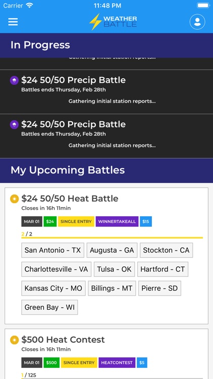 Weather Battle screenshot-3